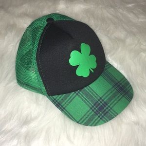 Four Leaf Clover Irish Trucker Hat